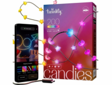 Twinkly Candies LED osvětlení vánočního stromu TWKS200RGB-G 6 m 200 hvězdiček