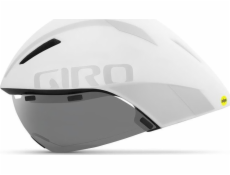 helma Giro  AEROHEAD INTEGRATED MIPS matná bílá stříbrná vel. S (51-55 cm) (NOVÉ)