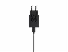 Motorola TurboPower Wall Charger 33W USB-C, 1m C-C cable, Black