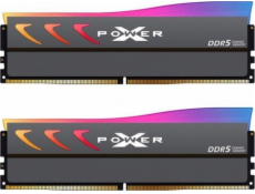 Silicon Power XPOWER Storm RGB paměťový modul 64 GB (2x 32 GB) DDR5 Gaming UDIMM 6000 MHz CL30 (SP064GXLWU60AFDK)