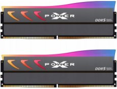 Silicon Power XPOWER Storm RGB paměťový modul 32 GB (2x 16 GB) DDR5 Gaming UDIMM 6400 MHz CL32 (SP032GXLWU64AFDK)