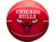 Wilson Wilson NBA Dribbler Chicago Bulls Mini míč WTB1100PDQCHI červený Jedna velikost