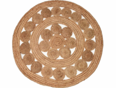 Home Styling Collection Koberec JUTE BOHO, pletený z juty, kulatý, 120 cm