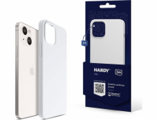 3MK Hardy silikonové pouzdro MagCase stříbrno-bílé Apple iPhone 15 Plus pouzdro