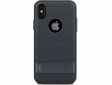 Moshi Kameleon - Hardshell Case se stojánkem pro iPhone X (půlnoční modrá)