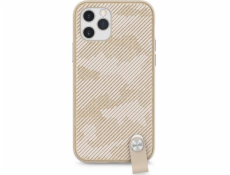 Moshi Moshi Altra - Pouzdro s odnímatelnou šňůrkou pro iPhone 12 / iPhone 12 Pro (Sahara Beige)