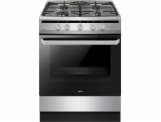 Amica sporák Amica plynový sporák 618GGD4.33HZpFQ(Xx) 64l Inox