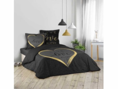 Povlečení Douceur d`Interieur DOUCEUR - CRAZY LOVE BLACK 200x200