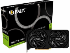 Grafická karta Palit GeForce RTX 4060 Infinity 2 8GB GDDR6 (NE64060019P1-1070L)