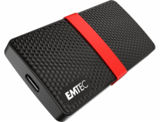 Emtec Portable X200 2TB externí SSD disk Černočervený (ECSSD2TX200)