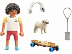 PLAYMOBIL 71612 My Life Boy with Dog, stavebnice