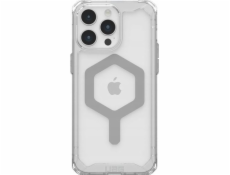 UAG  Plyo MagSafe Case pro iPhone 15 Pro Max - průhledný a stříbrný