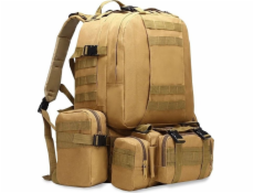 OFFLANDER  TURISTICKÝ BATOH SURVIVAL COMBO 38L KHAKI