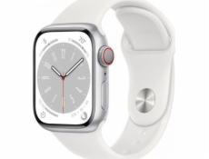 Chytré hodinky Apple SMARTWATCH SERIES8 41MM CELL./SILVER/WHITE MP4A3B/A APPLE