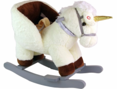 LeanToys Houpací kůň Rocker White Unicorn