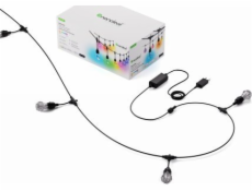 Nanoleaf  Essentials Smart Multicolor Outdoor String Light Starter Kit - vícebarevná venkovní světla 30 m, 55 Lm/žárovka, 27 W 2700 K-6500 K, součástí balení (technologie Matter)