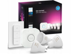 Philips Hue WCA Starter Kit 4,2W GU10 3ks, Bridge, Switch