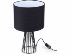 Home Styling Collection Stolní lampa s černým stínidlem, 30 cm