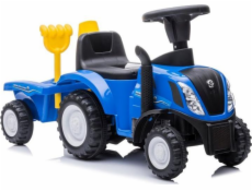 Traktor Lean Sport Jeździk 658T modrý