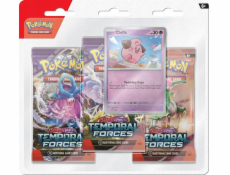 Pokemon  TCG: Scarlet & Violet - Temporal Forces - 3 Pack Blister Box (12)