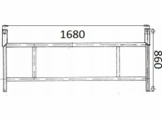 Memorysolution LEŠENÍ TYPU VARŠAVA 168 cm