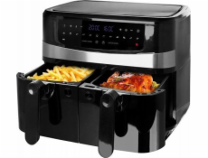 Vzduchová fritéza Emerio Emerio AF-126672.4 Dvojitá 9 l autonomní horkovzdušná fritéza 2400 W černá