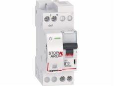 Protipožární hlásič Legrand DX3 STOP ARC integrovaný s 1P+N 6kA B10 spínač 415920