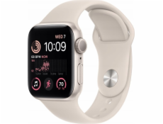 Chytré hodinky Apple Watch SE GPS 40mm Starlight Alu Sport S/M Béžová (MXEF3ET/A)