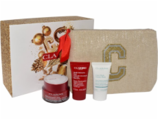 Clarins  SET (MULTIINTENZIVNÍ DENNÍ KRÉM + SUPER RESTORATIVNÍ NIGT KRÉM + CRYO FLASH KRÉMOVÁ MASKA 15ml)