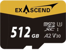 Karta ExAscend Catalyst MicroSDXC 512GB UHS-I/U3 A2 V30 (EX512GUSDU1-AD)