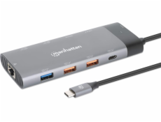 Manhattan USB-C Station/Replicator (130714)