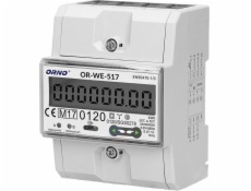 Orno 3fázový vícetarifní elektroměr Orno OR-WE-517 MID