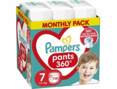 Pampers Pants 7 plen, 17+ kg, 114 ks.