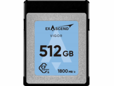 Karta ExAscend Paměťová karta Exascend Vigor CFexpress B 512 GB