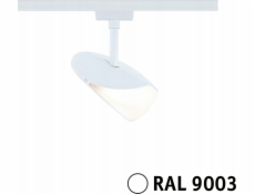 Paulmann Dráhový reflektor URail ALEJANDRO LED 3-STUPŇOVÝ DIM 10W 800lm 3000K 230V bílá / plast