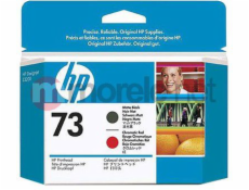 Inkoust HP No. 73 Matte Black & Red Printhead CD949A