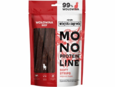 WIEJSKA ZAGRODA Monoprotein line Soft strips Beef - pamlsek pro psa - 100g