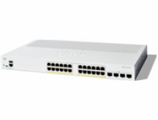 Cisco Catalyst switch C1300-24FP-4X (24xGbE,4xSFP+,24xPoE+,375W) - REFRESH