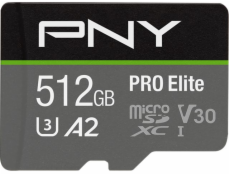 Karta pamięci MicroSDXC Elite 512GB P-SDUX512U3100PRO-GE 