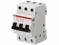 Automatický spínač ABB SH203, 3P, C, 63A, 6kA Automatický spínač ABB SH203, 3P, C, 63A, 6kA