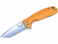 Honey Badger  Tanto Flipper Knife Medium Orange