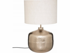 Atmosphera Lamp s béžovým stínidlem Kais, kovová základna, výška 52 cm