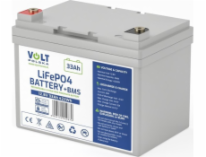 VOLT POLSKA LITHIUM FOSPHATE FOSPHATE LiFePO4 BATERIE 12V 33Ah 30A