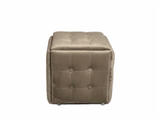 Puff-transformer 5v1 - 5 stoliček v 1 pouffe cappuccino velvet 2284