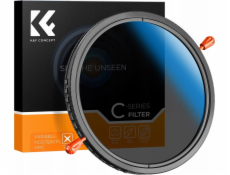 Kf filtr K&F Concept Hybridní filtr 2v1 CPL + PLNĚ ŠEDÝ ND2-ND32 pro 62 mm 62 mm / KF01.2599