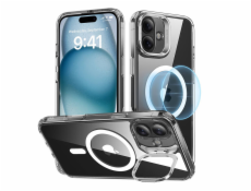 Classic Hybrid (HaloLock) ESR case with stand for iPhone 16 (clear)