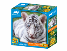 PUZZLE - Biely tiger 63 dielikov 13759