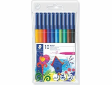 Staedtler STAEDTLER Fasermaler Noris 10ST WP-pouzdro