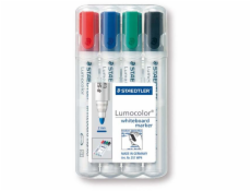 Staedtler BOARD MARKER 351 4 KS. ROUND DRY ERASE (S351WP4)