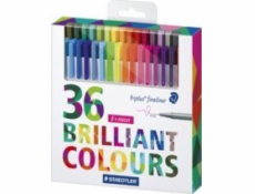 Staedtler Fineliner trojité 36 ks.